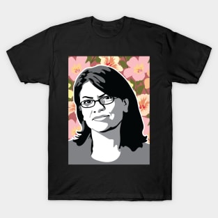 Rashida Tlaib Floral T-Shirt